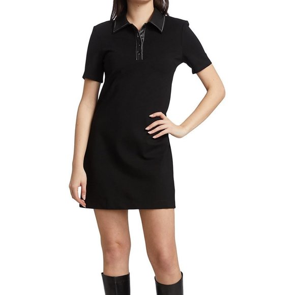 Staud Jay Polo Mini Dress - Picture 1 of 6